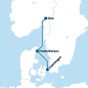  Dfds Ferry - To Oslo, Copenhaga