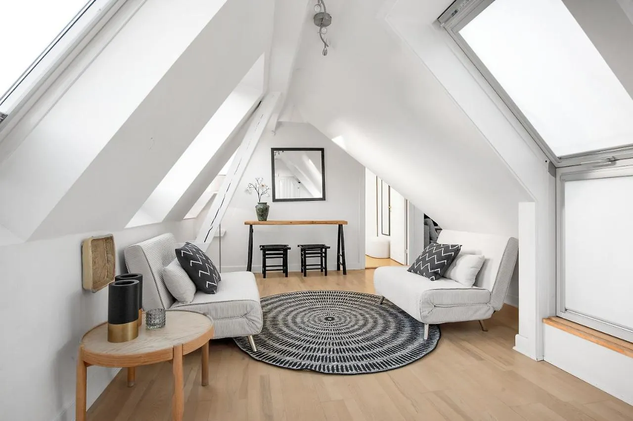 Sanders Leaves - Cute One-Bedroom Apartment With A Large Rooftop Terrace Copenhague