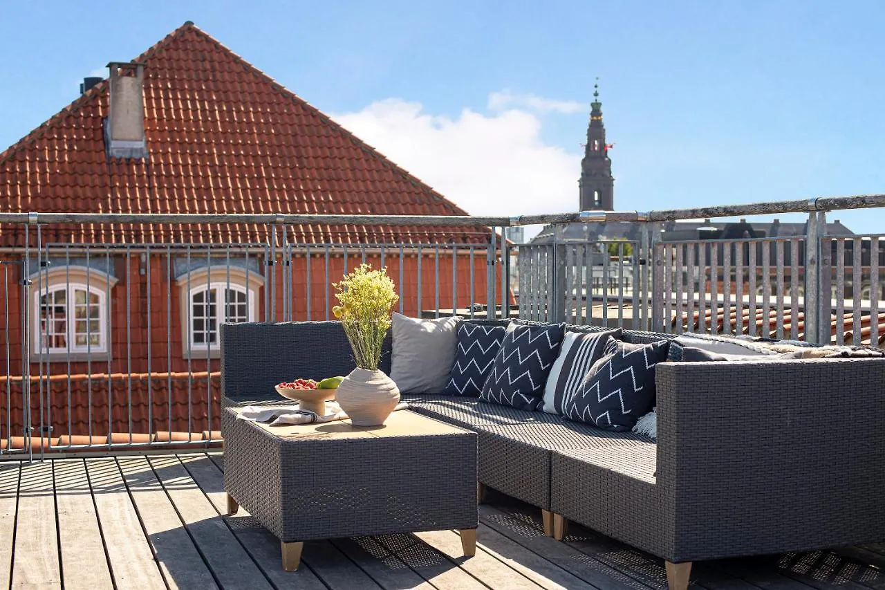 Sanders Leaves - Cute One-Bedroom Apartment With A Large Rooftop Terrace Copenhague